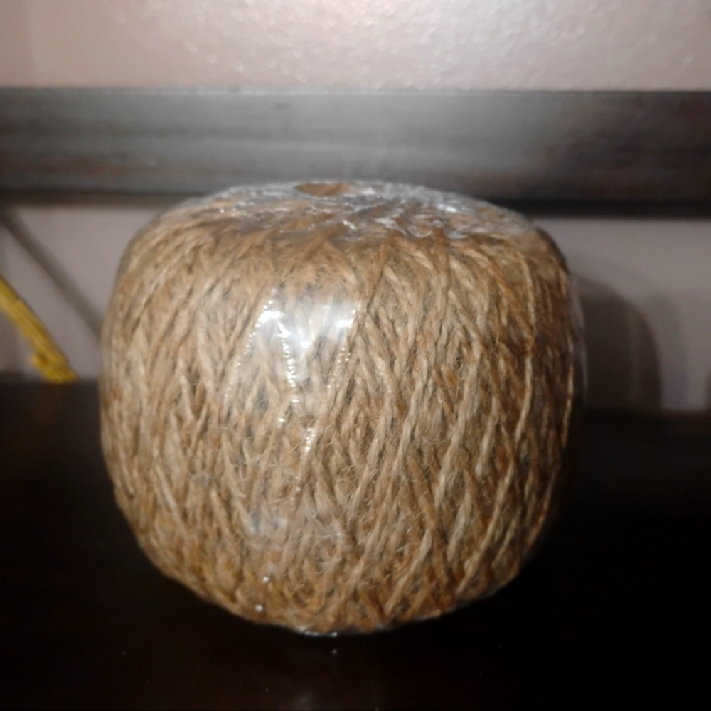 2-Ply Jute Twine, 1 skein NEW